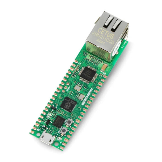 W5500-EVB-PICO - board with RP2040 microcontroller and Ethernet - WIZnet