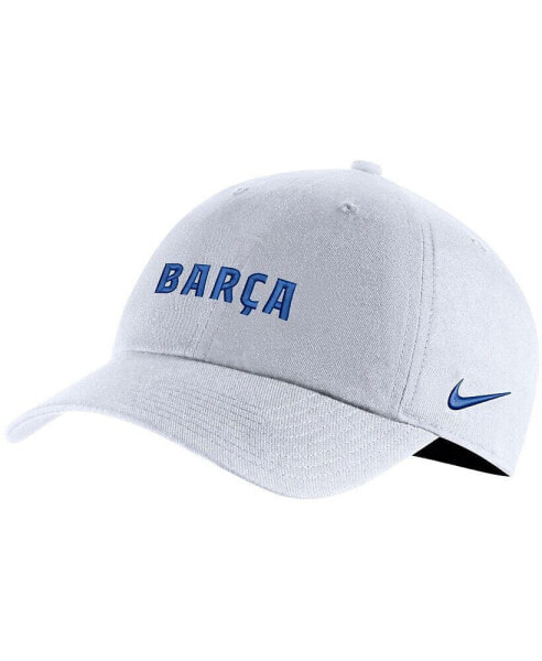 Women's White Barcelona Campus Adjustable Hat