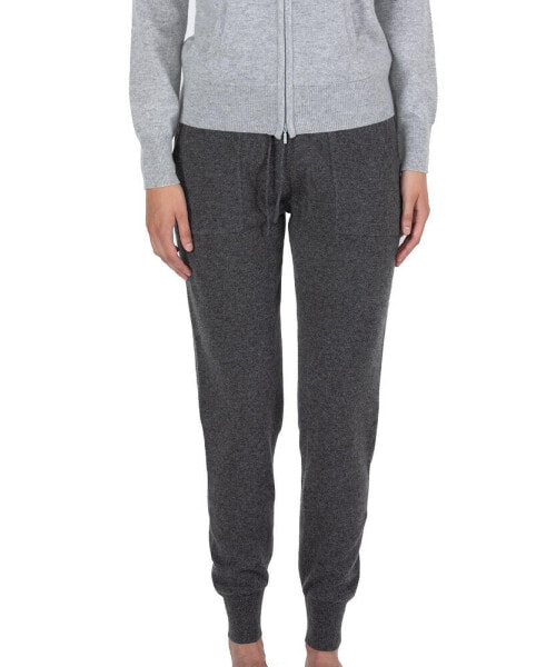 Women's 100% Pure Cashmere Knitted Jogger Pants