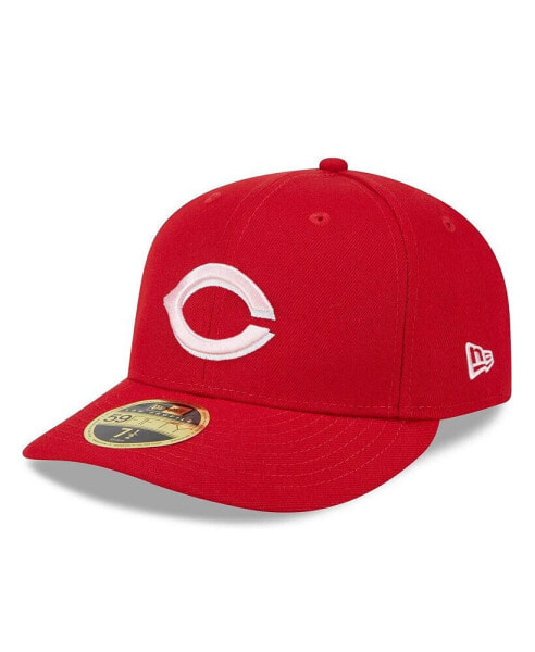 Men's Red Cincinnati Reds 2024 Mother's Day Low Profile 59FIFTY Fitted Hat