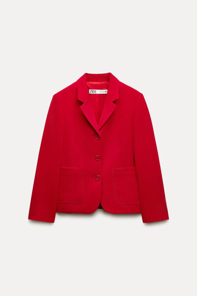 Zw collection minimalist fitted blazer
