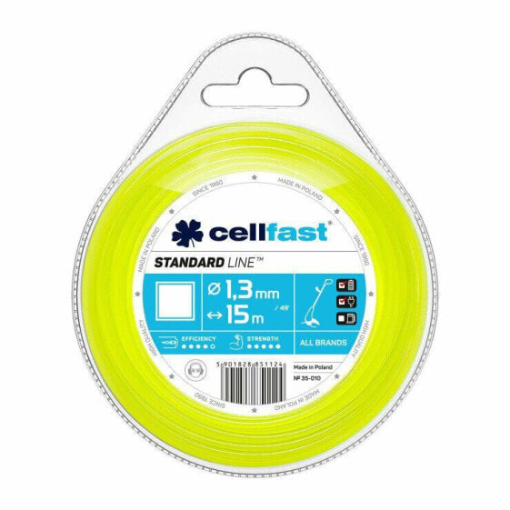 Леска для триммера Cellfast Клеточная линия 2,7*15 м/кВт