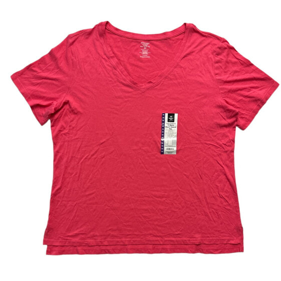 Member's Mark Ladies Essential Short Sleeve V-Neck Tee