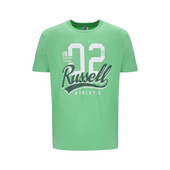 Футболка с коротким рукавом мужская Russell Athletic Amt A30101 Зеленый Светло-зеленый