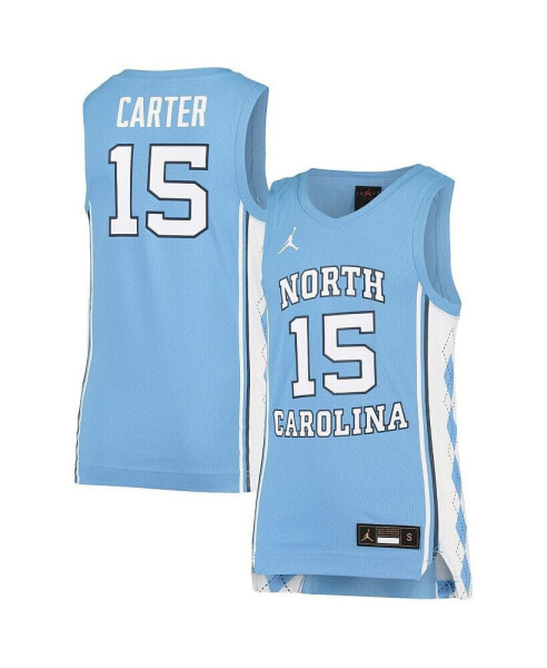 Big Boys Vince Carter Carolina Blue North Carolina Tar Heels Team Replica Basketball Jersey
