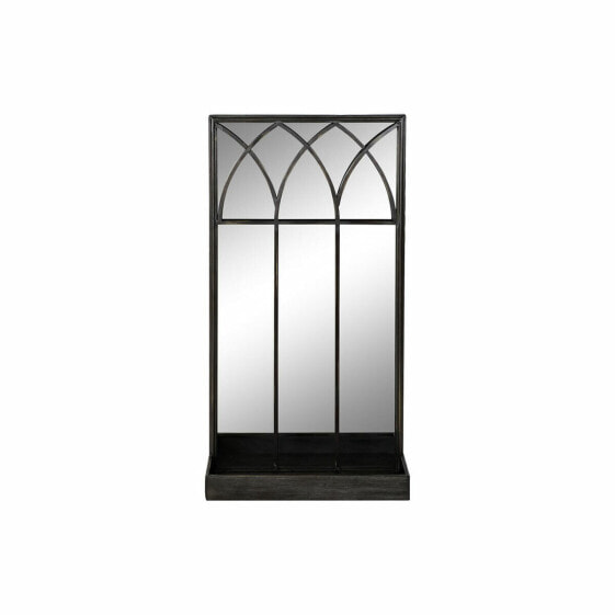 Зеркало на подставке DKD Home Decor Чёрный Металл (40 x 12 x 80 cm)