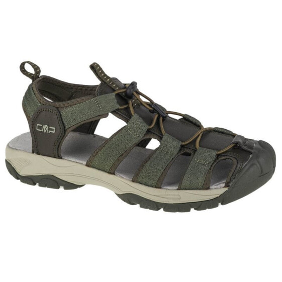 Зеленые мужские сандалии для горного похода CMP Sahiph Hiking Sandal M 30Q9517-E980