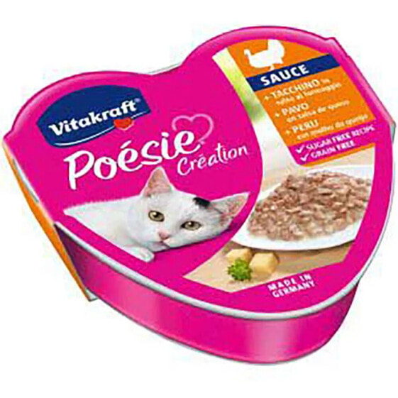 VITAKRAFT Poesie 85gr turkey wet cat food 15 units