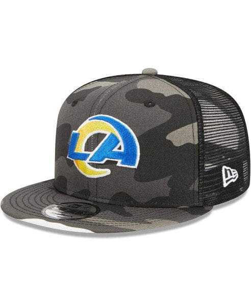 Men's Urban Camo Los Angeles Rams 9FIFTY Trucker Snapback Hat