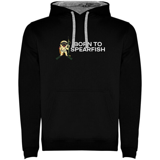 KRUSKIS Born To Spearfish Two-Colour hoodie
