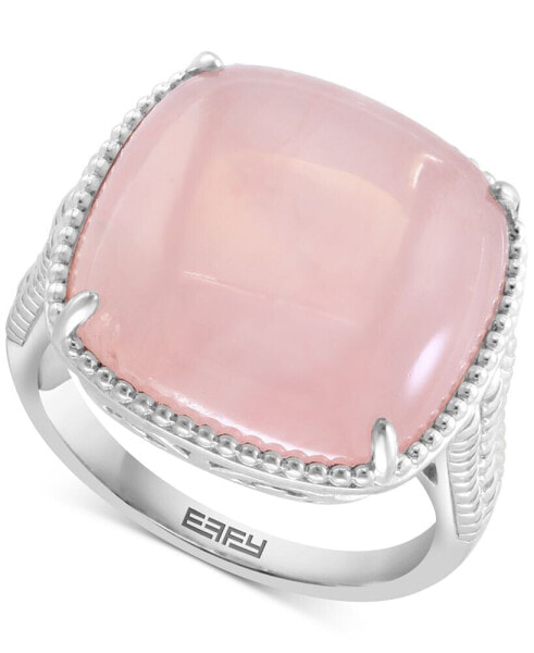 EFFY® Malachite Statement Ring in Sterling Silver (Also in Rose Quartz)