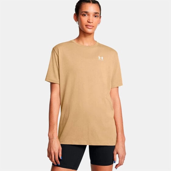 UNDER ARMOUR Boyfriend Oversized Logo short sleeve T-shirt