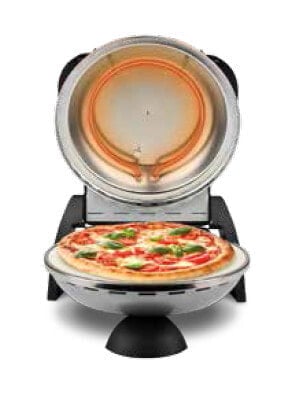 G3Ferrari G3 Ferrari Delizia - 1 pizza(s) - Stainless steel - 31 cm - Mechanical - 400 °C - EN 60335-2-9:A13/2010