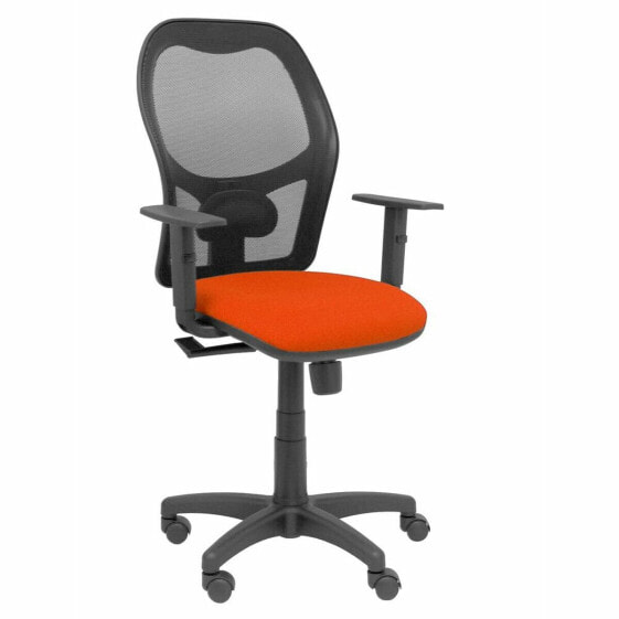 Офисный стул с подлокотниками P&C Alocén Bali Темно-оранжевый