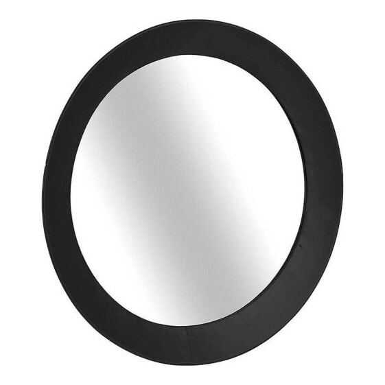 Настенное зеркало Стеклянный Чёрный Металл (90 x 8 x 90 cm)
