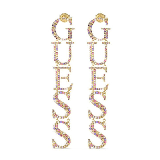 GUESS JUBE02219JWYGMCT U Crystal Harmony Earrings