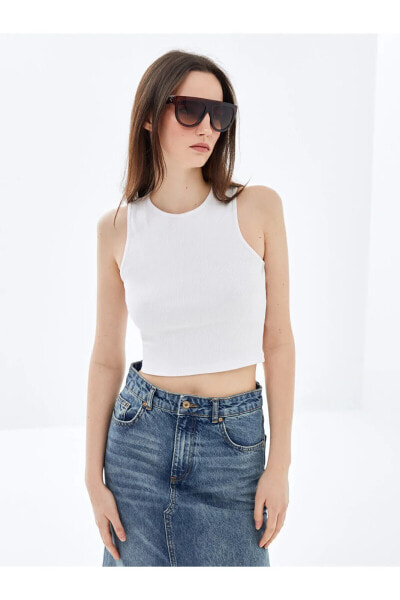 Топ LC Waikiki Bike Neck Crop