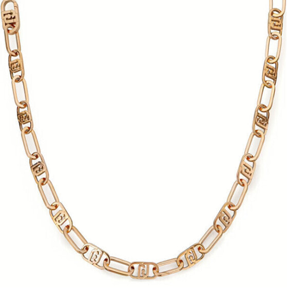 Fashion LJ2227 Bold Bronze Steel Necklace