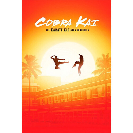 PYRAMID Cobra Kai The Karate Kid Saga Continues Poster