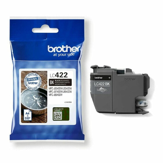 Original Ink Cartridge Brother LC-422BK Black