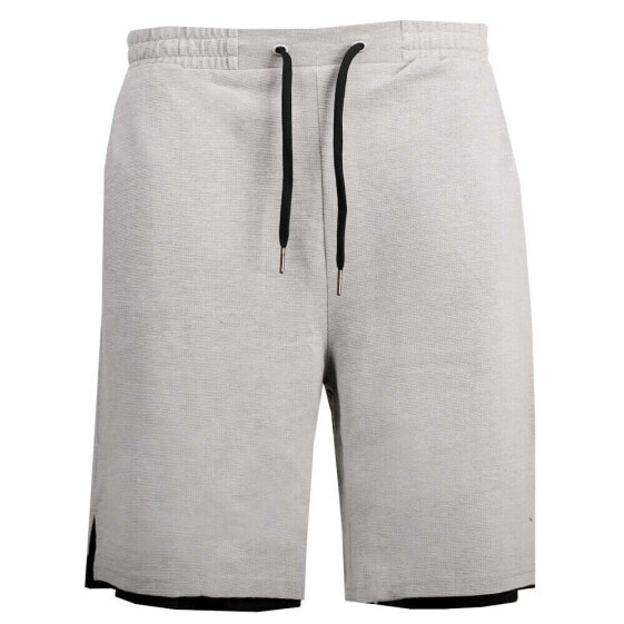 Diadora Bermuda Reversible Mesh Tennis Shorts Mens Grey Casual Athletic Bottoms