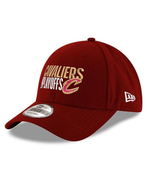 Men's Wine Cleveland Cavaliers 2024 NBA Playoffs 9FORTY Adjustable Hat