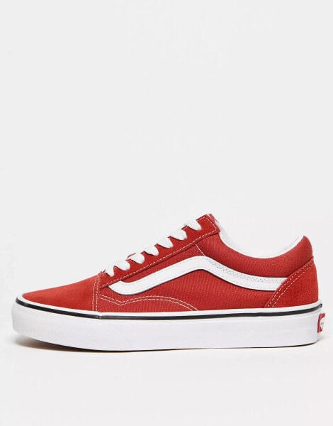 Vans Old Skool trainers in bossa nova red