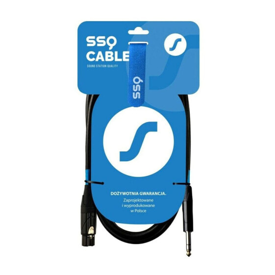 XLR cable to jack Sound station quality (SSQ) SS-2061 3 m