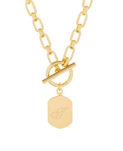Hadley Initial Toggle Necklace