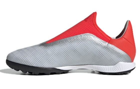 Бутсы футбольные Adidas X 19.3 LL TF - Розово-серые