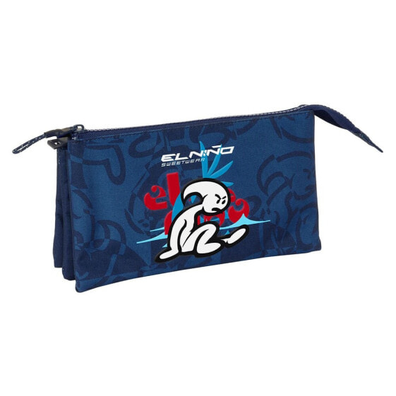 SAFTA Triple El Niño Paradise Pencil Case