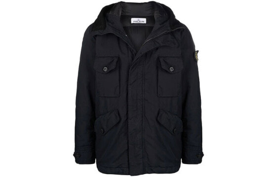 STONE ISLAND石头岛 FW21纯色连帽羽绒服 男款 海军蓝 / Куртка STONE ISLAND FW21 751541649-V0020