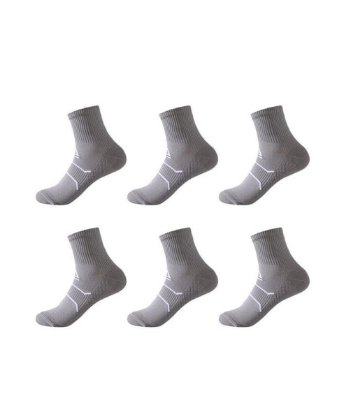 Brave man Unisex 6-Pack Ankle Arch Support Socks