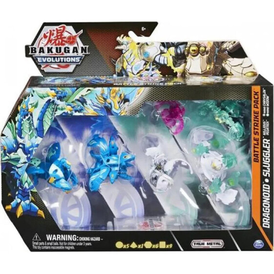 SPIN MASTER Bakugan Evolutions Mega Gameplay Pack 4 figure