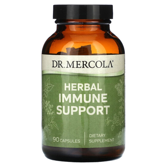 БАД для укрепления иммунитета Dr. Mercola Herbal Immune Support, 90 капсул
