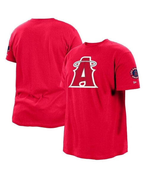 Men's Red Los Angeles Angels City Connect Big and Tall T-shirt