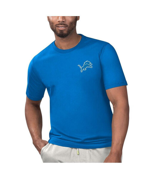 Men's Blue Detroit Lions Licensed to Chill T-shirt
