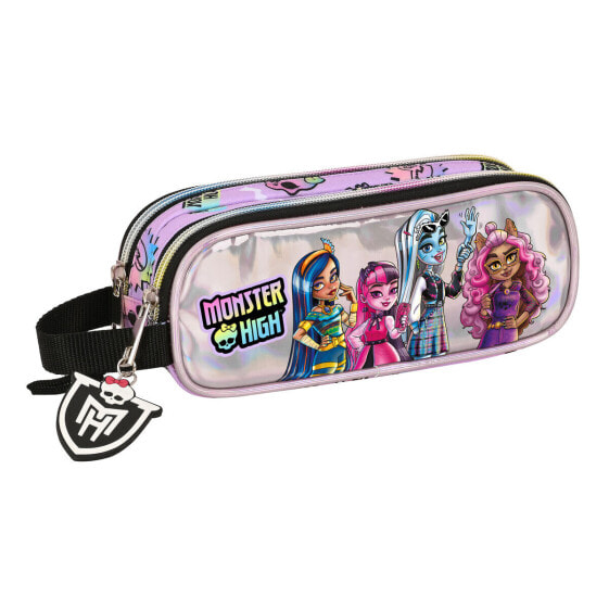 Двойной пенал Monster High Best boos Лиловый 21 x 8 x 6 cm