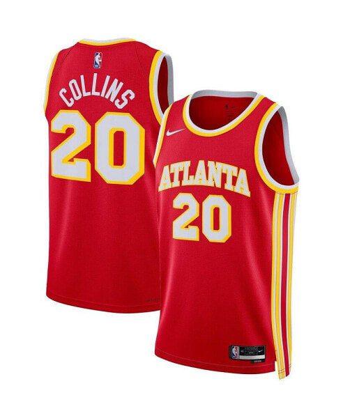 Men's and Women's John Collins Red Atlanta Hawks 2022/23 Swingman Jersey - Icon Edition