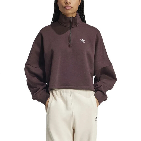 ADIDAS ORIGINALS Essentials Fleece half zip sweatshirt