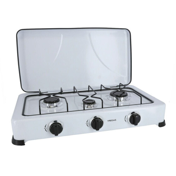 YREGAS Gas stove enameled 3 burners