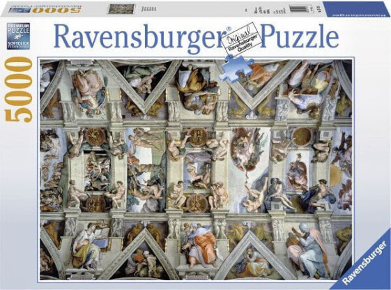 Ravensburger 5000 EL. Kaplica Sykstyńska (174294)