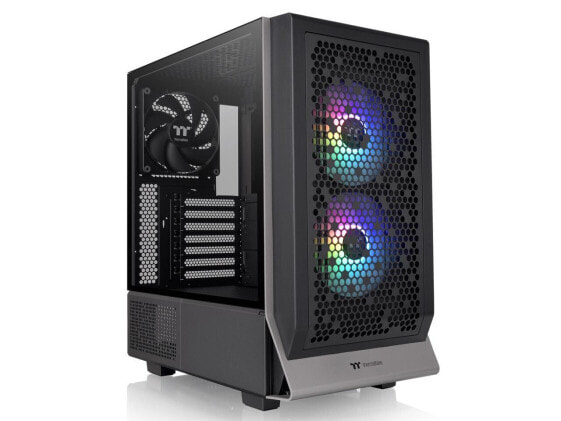 Thermaltake Ceres 300 Black Mid Tower E-ATX Computer Case With Tempered Glass Si