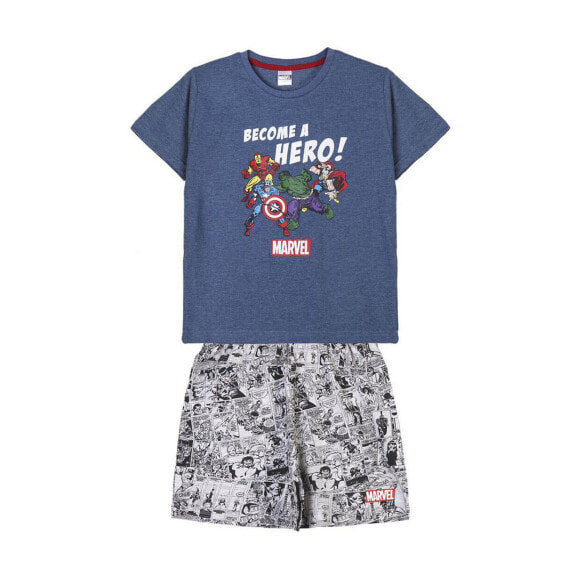 Пижама для детей Marvel Серая