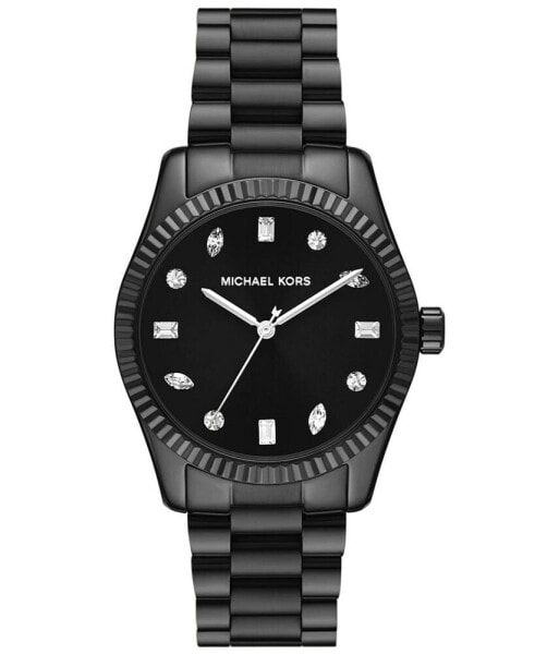 Наручные часы Jessica Carlyle Women's Black Strap Watch 34mm.