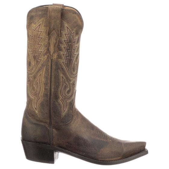 Lucchese Lewis Mandras Goat Snip Toe Cowboy Mens Size 7.5 D Casual Boots M1002-