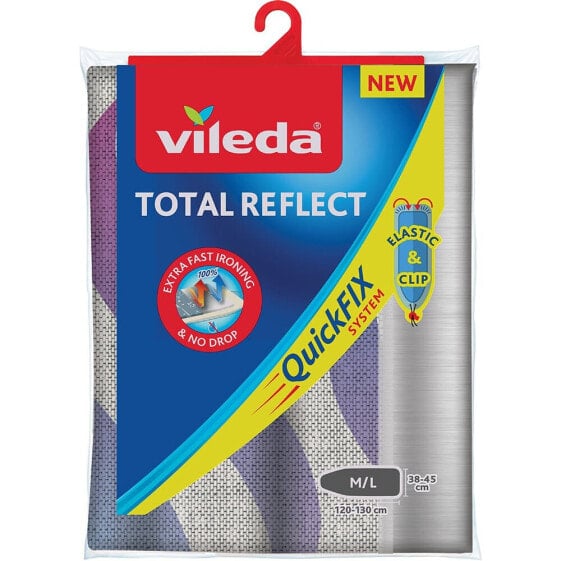 VILEDA Total Reflect 163263 Ironing Board Cover 120x38 cm