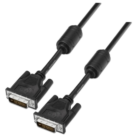 AISENS DVI Dual Link 24+1 M/M cable 1.8 m