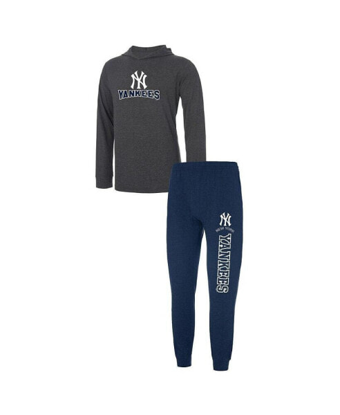 Пижама Concepts Sport мужская синего цвета с принтом New York Yankees