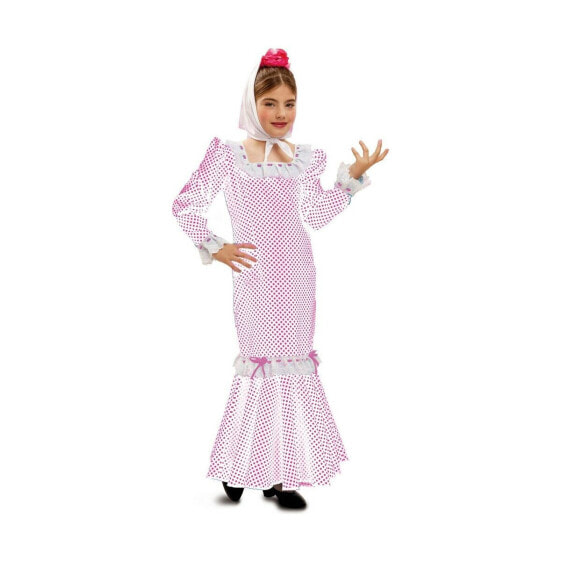 Costume for Children My Other Me Madrilenian Woman White (4 Pieces)